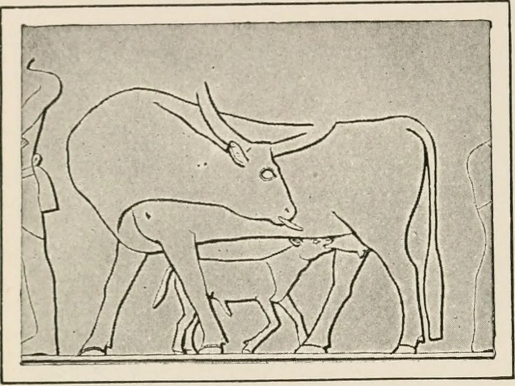 An illustration from Art in Egypt, 1912, leaf 83