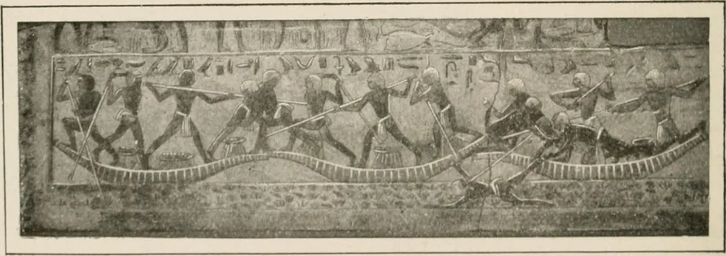 An illustration from Art in Egypt, 1912, leaf 85