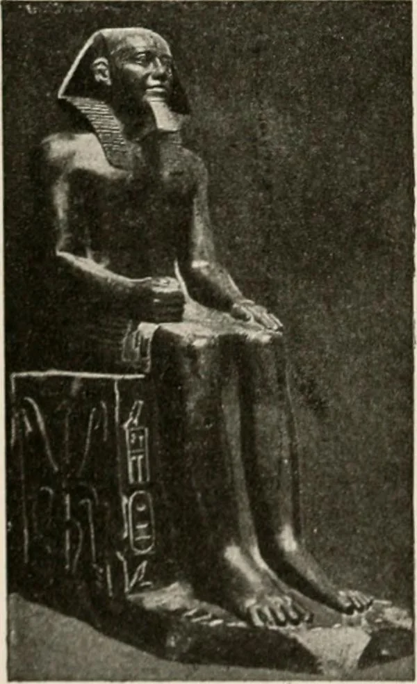 An illustration from Art in Egypt, 1912, leaf 87