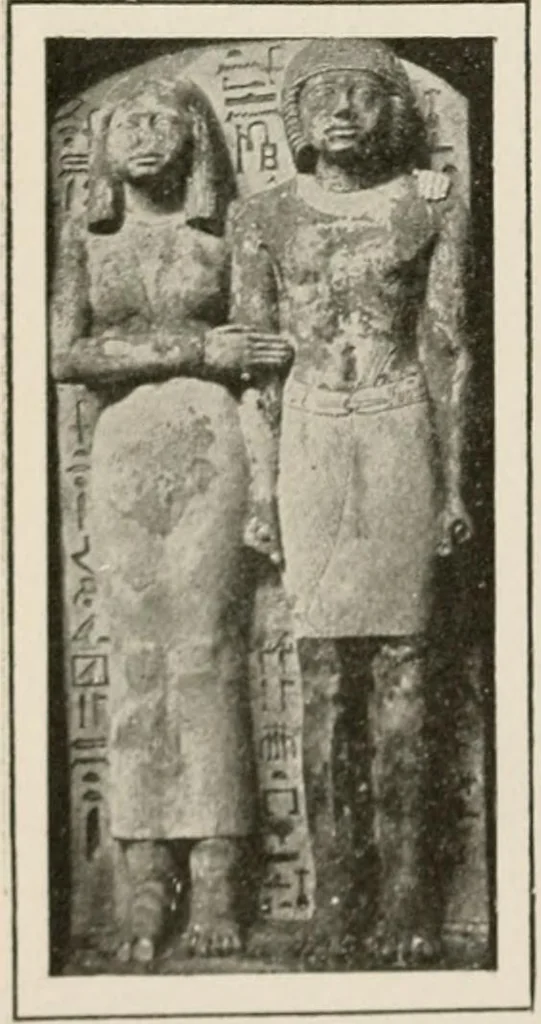 An illustration from Art in Egypt, 1912, leaf 89