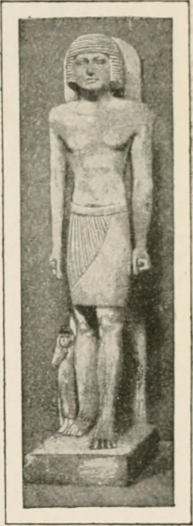 An illustration from Art in Egypt, 1912, leaf 90