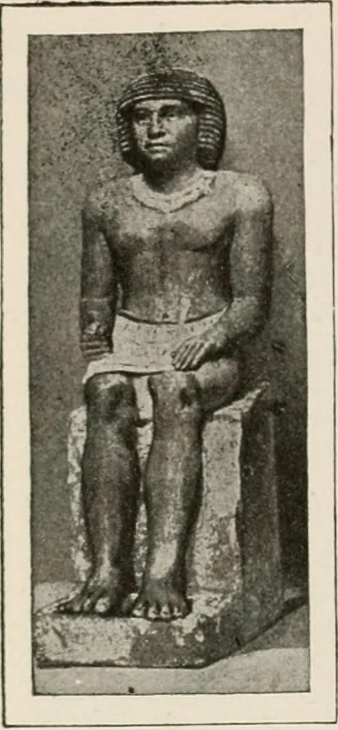 An illustration from Art in Egypt, 1912, leaf 91