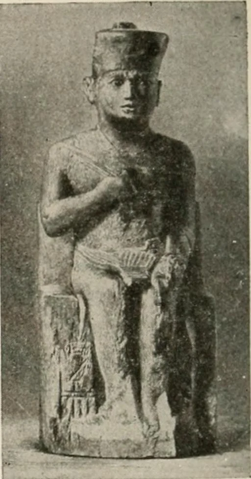 An illustration from Art in Egypt, 1912, leaf 91