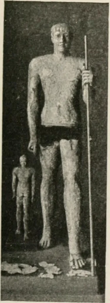 An illustration from Art in Egypt, 1912, leaf 92