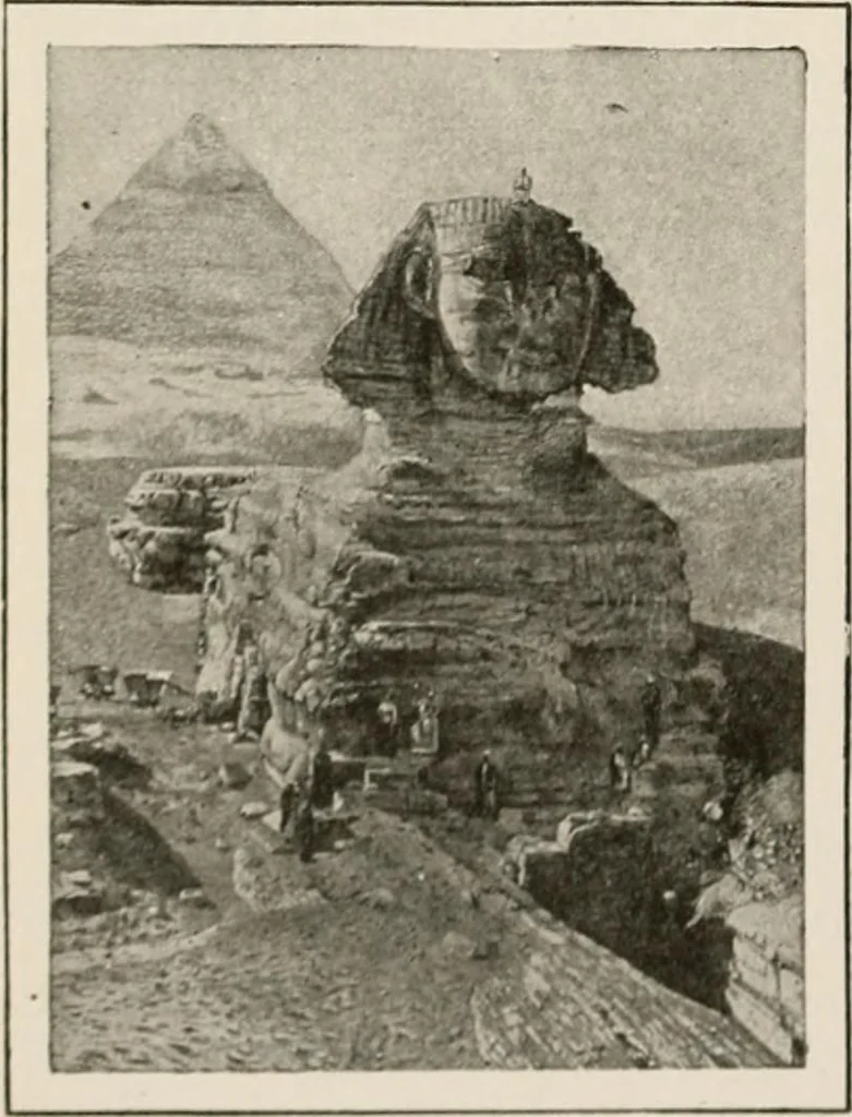 An illustration from Art in Egypt, 1912, leaf 95