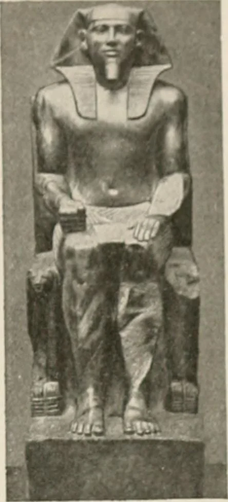 An illustration from Art in Egypt, 1912, leaf 96