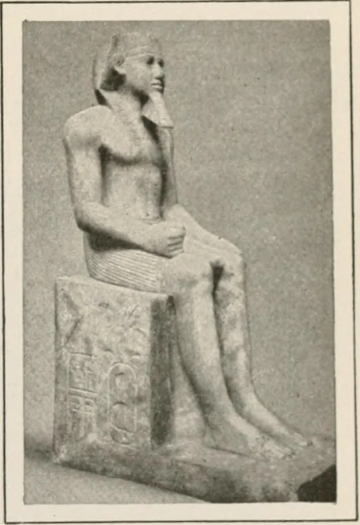 An illustration from Art in Egypt, 1912, leaf 96