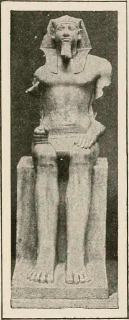 An illustration from Art in Egypt, 1912, leaf 97