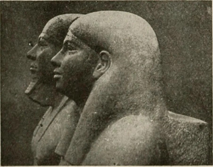 An illustration from Art in Egypt, 1912, leaf 97
