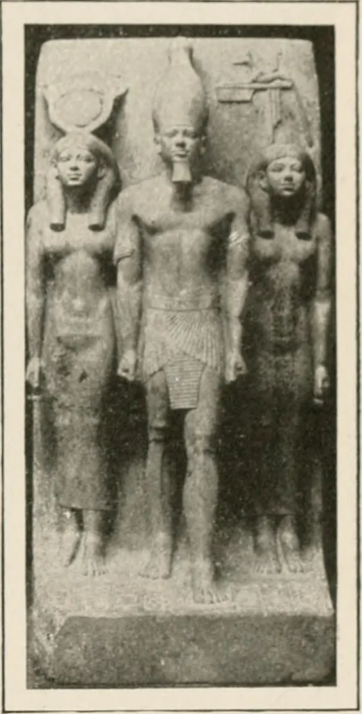 An illustration from Art in Egypt, 1912, leaf 98