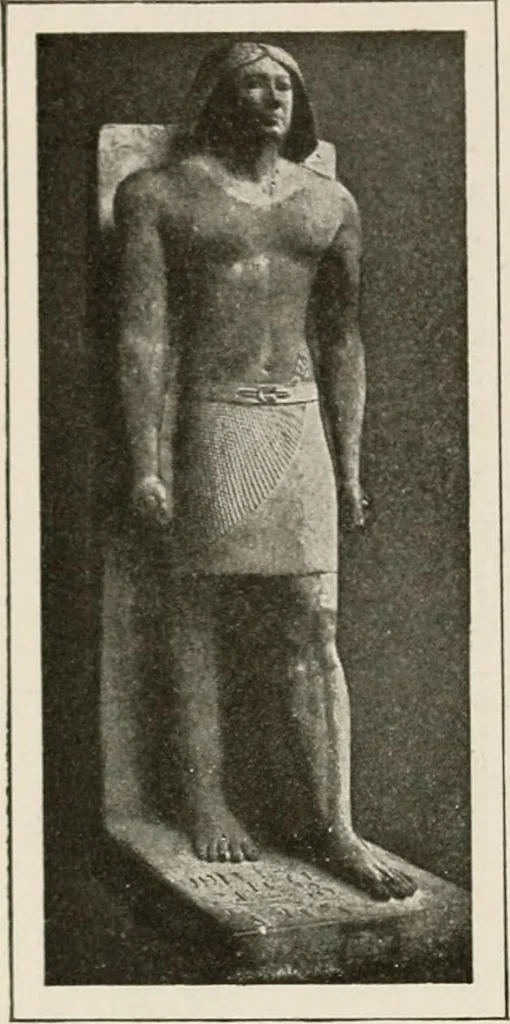An illustration from Art in Egypt, 1912, leaf 99