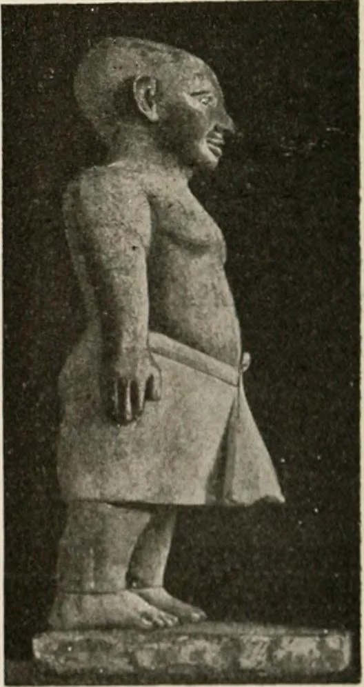 An illustration from Art in Egypt, 1912, leaf 99