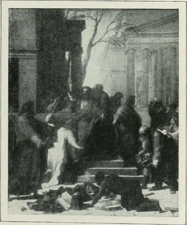 An illustration from Art in France, 1911, leaf 228