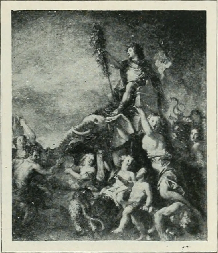 An illustration from Art in France, 1911, leaf 268