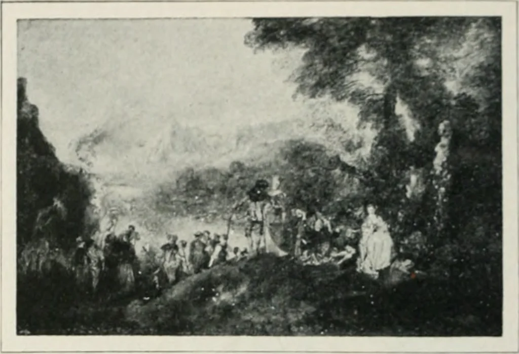 An illustration from Art in France, 1911, leaf 279