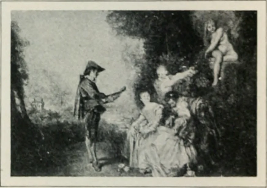 An illustration from Art in France, 1911, leaf 279
