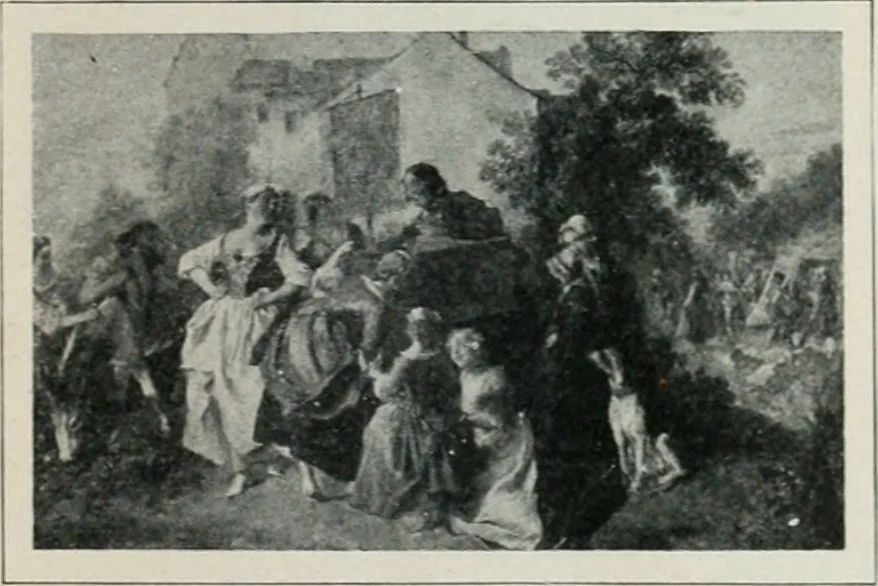 An illustration from Art in France, 1911, leaf 280