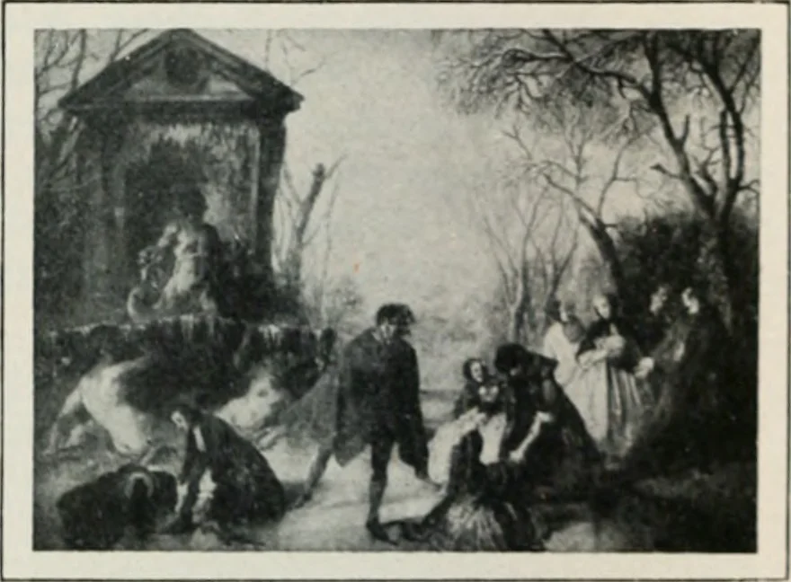 An illustration from Art in France, 1911, leaf 281