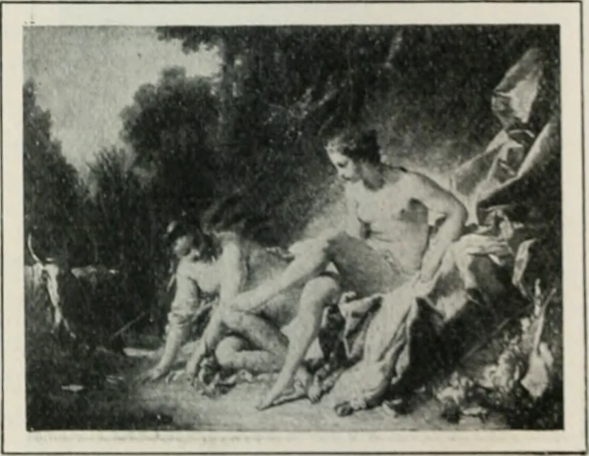 An illustration from Art in France, 1911, leaf 287