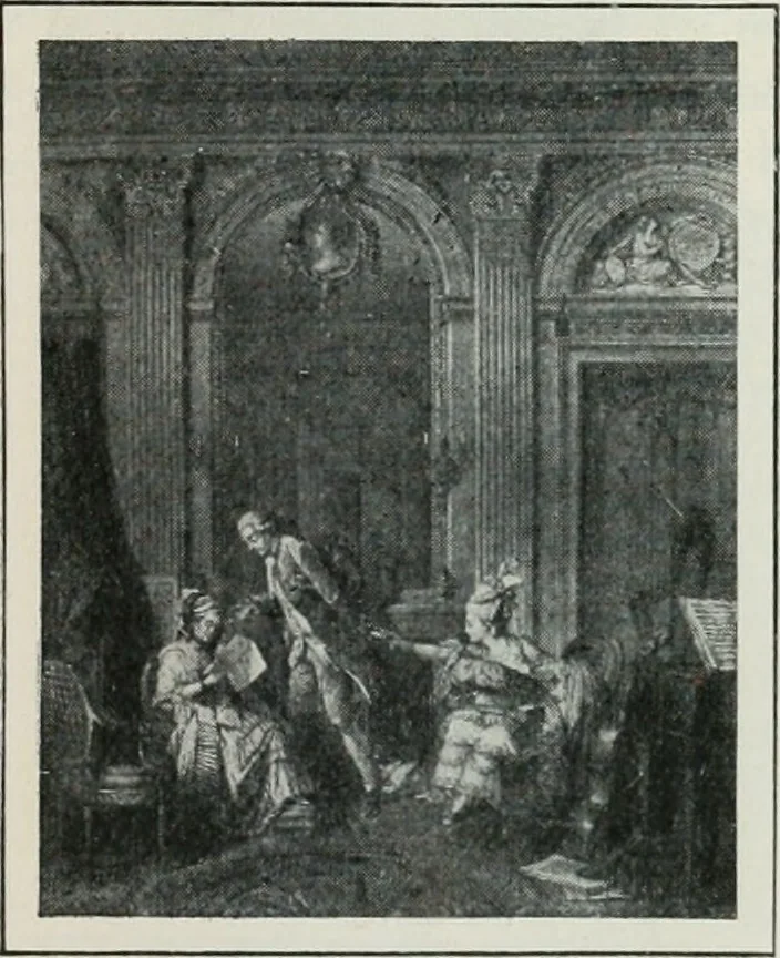 An illustration from Art in France, 1911, leaf 302