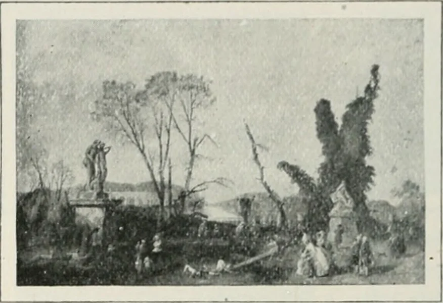 An illustration from Art in France, 1911, leaf 305