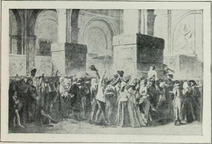 An illustration from Art in France, 1911, leaf 344