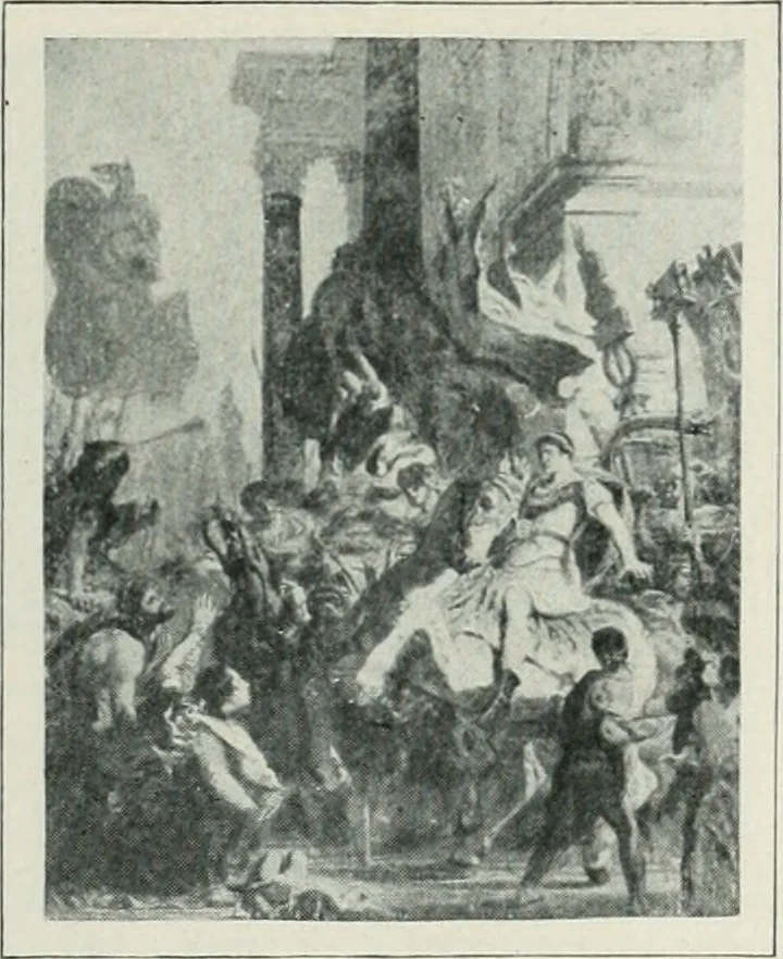 An illustration from Art in France, 1911, leaf 360
