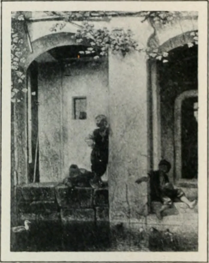 An illustration from Art in France, 1911, leaf 363