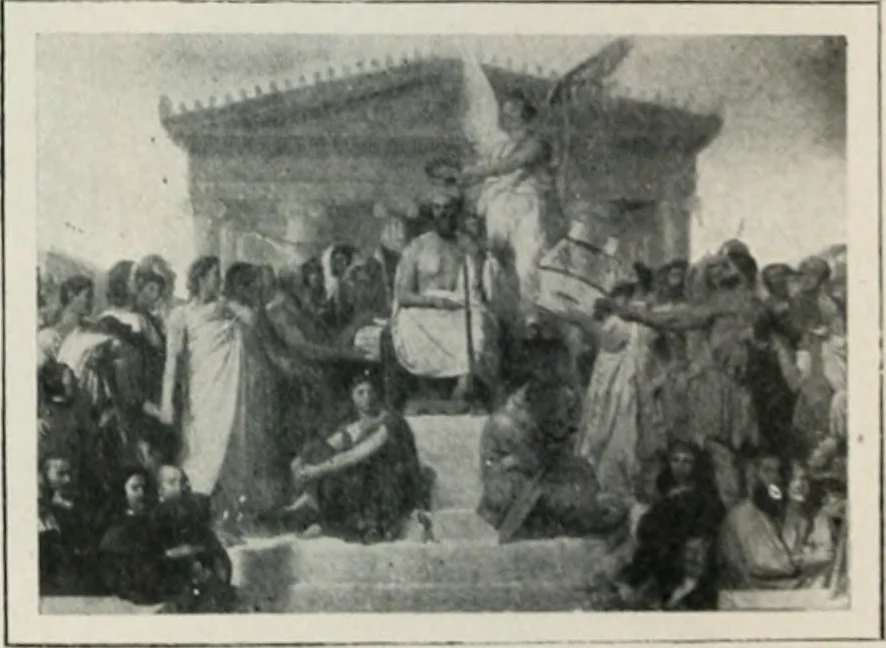 An illustration from Art in France, 1911, leaf 365