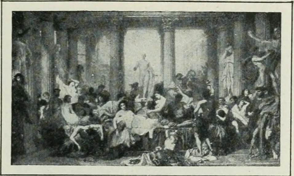 An illustration from Art in France, 1911, leaf 372