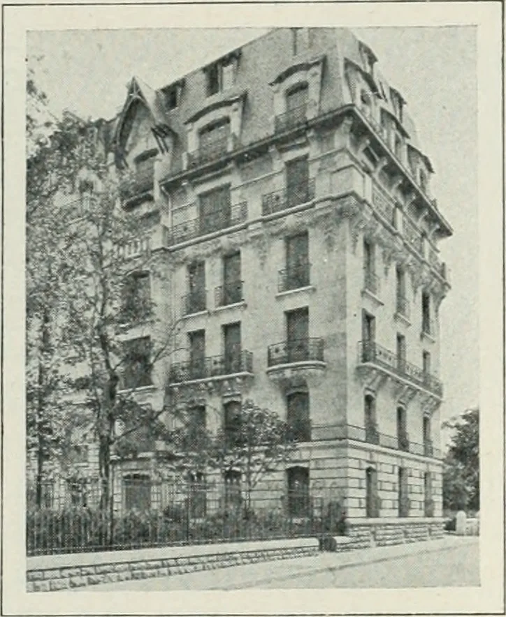 An illustration from Art in France, 1911, leaf 416