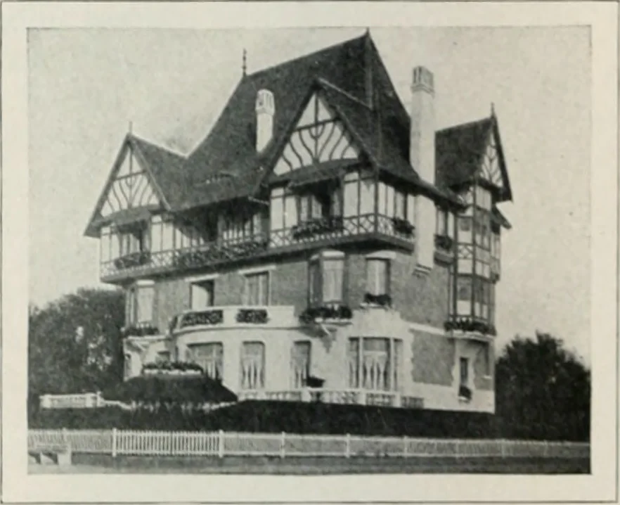 An illustration from Art in France, 1911, leaf 417