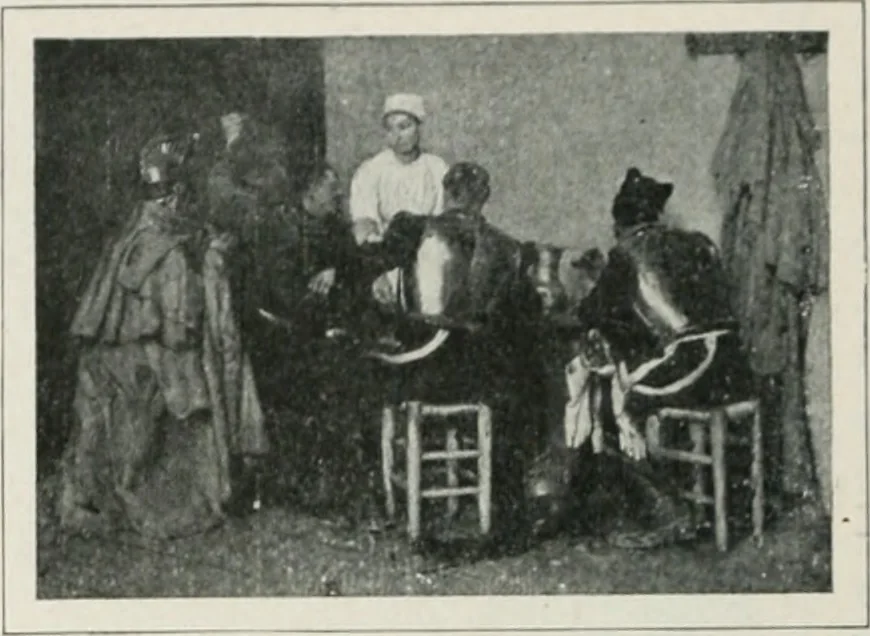 An illustration from Art in France, 1911, leaf 423