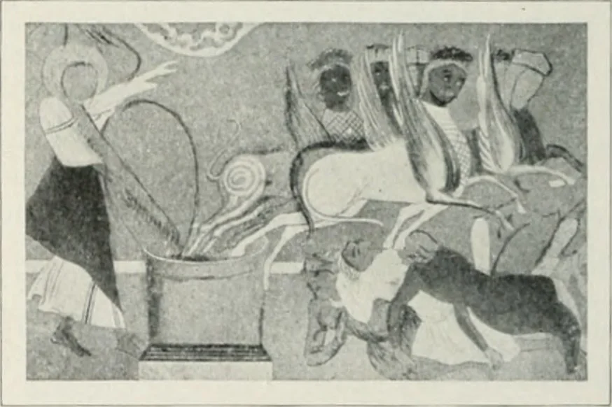 An illustration from Art in France, 1911, leaf 43
