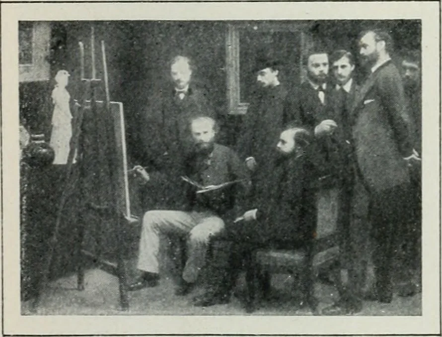 An illustration from Art in France, 1911, leaf 448
