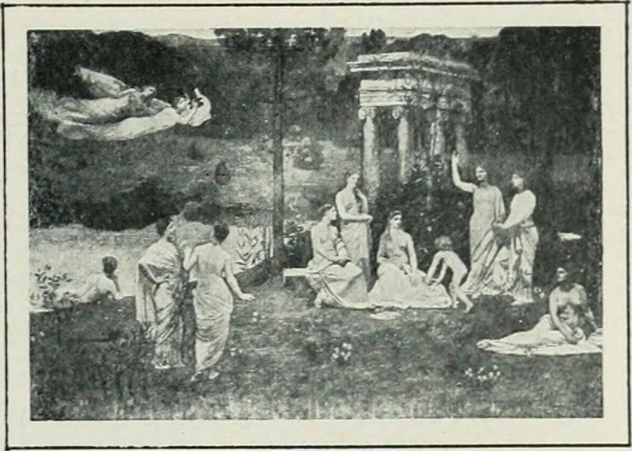 An illustration from Art in France, 1911, leaf 452