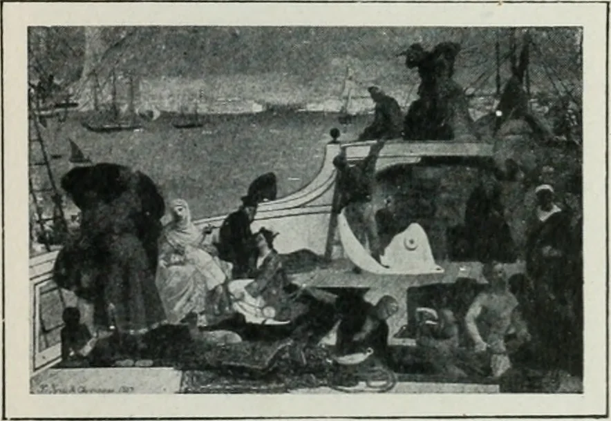 An illustration from Art in France, 1911, leaf 452