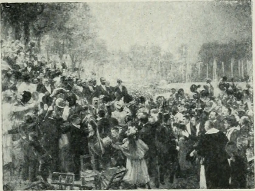 An illustration from Art in France, 1911, leaf 456