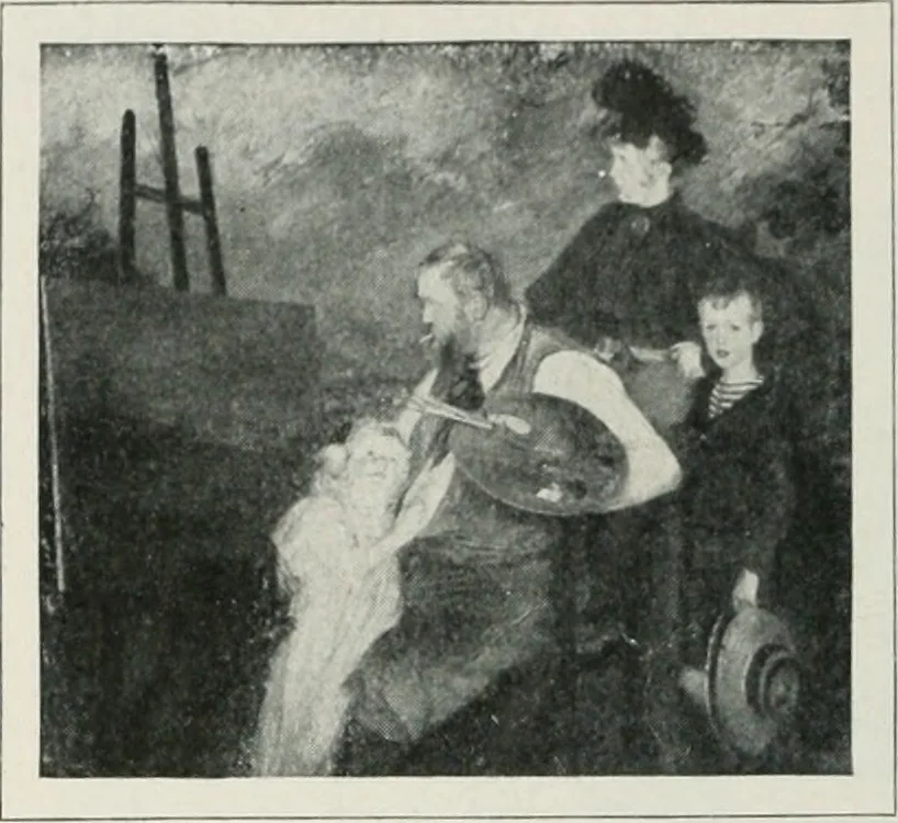 An illustration from Art in France, 1911, leaf 463