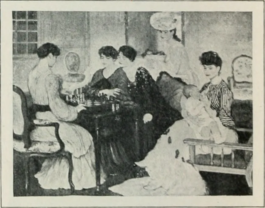 An illustration from Art in France, 1911, leaf 463