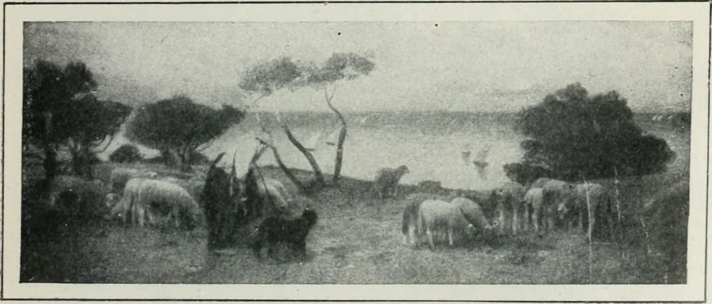 An illustration from Art in France, 1911, leaf 464