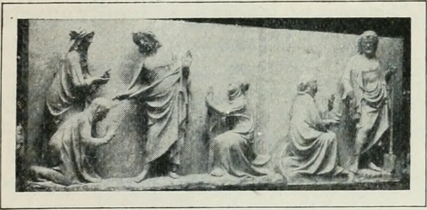 An illustration from Art in France, 1911, leaf 90