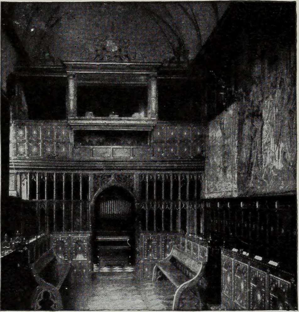 An illustration from Art in Great Britain and Ireland, 1909, leaf 105