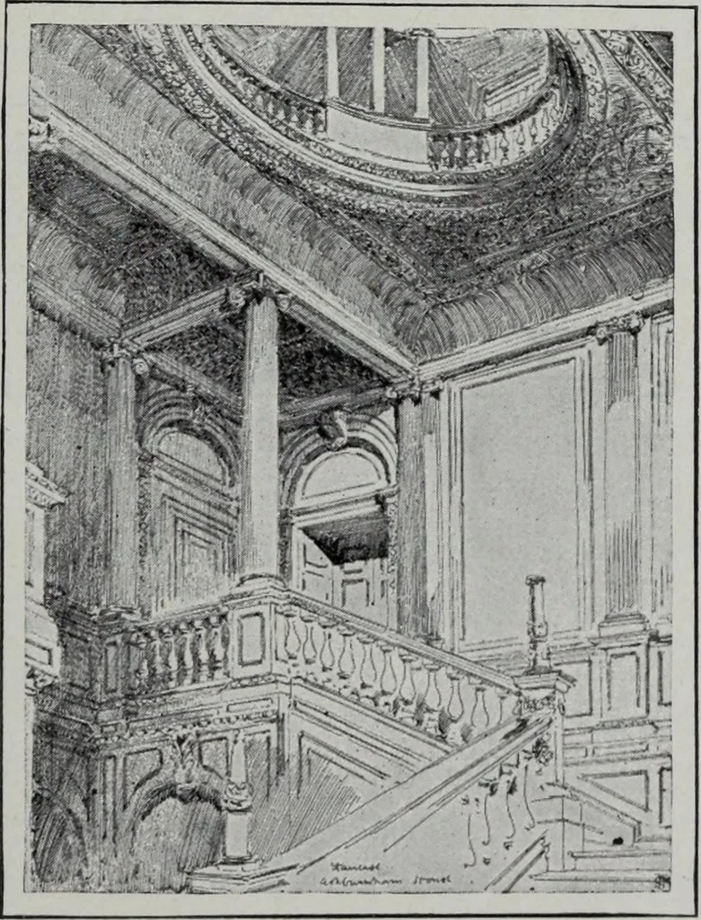 An illustration from Art in Great Britain and Ireland, 1909, leaf 114