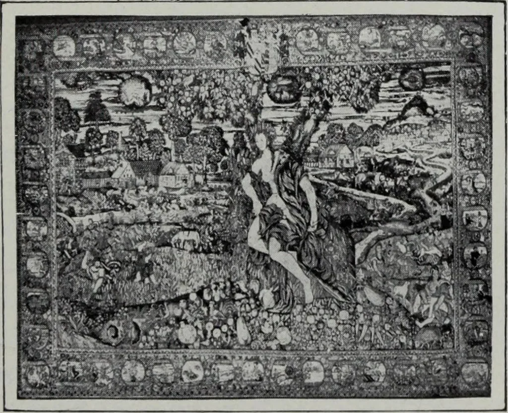An illustration from Art in Great Britain and Ireland, 1909, leaf 164