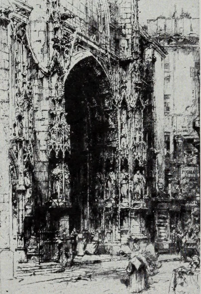 An illustration from Art in Great Britain and Ireland, 1909, leaf 171