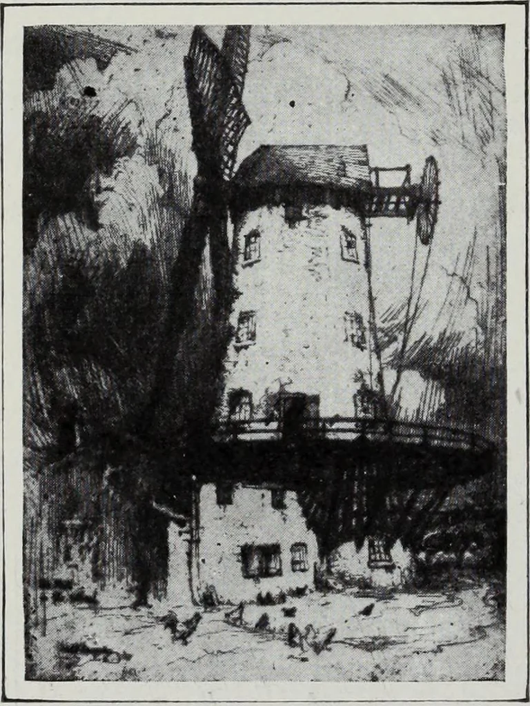 An illustration from Art in Great Britain and Ireland, 1909, leaf 173