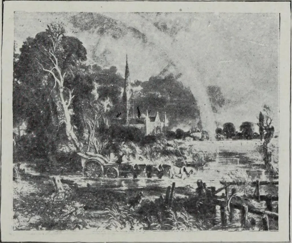 An illustration from Art in Great Britain and Ireland, 1909, leaf 180
