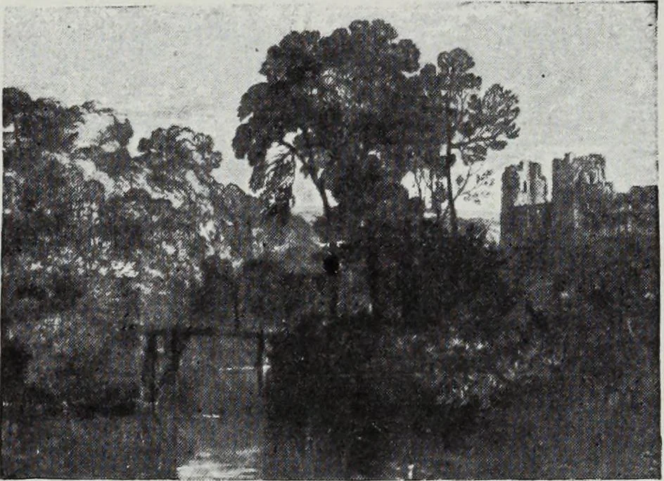 An illustration from Art in Great Britain and Ireland, 1909, leaf 181