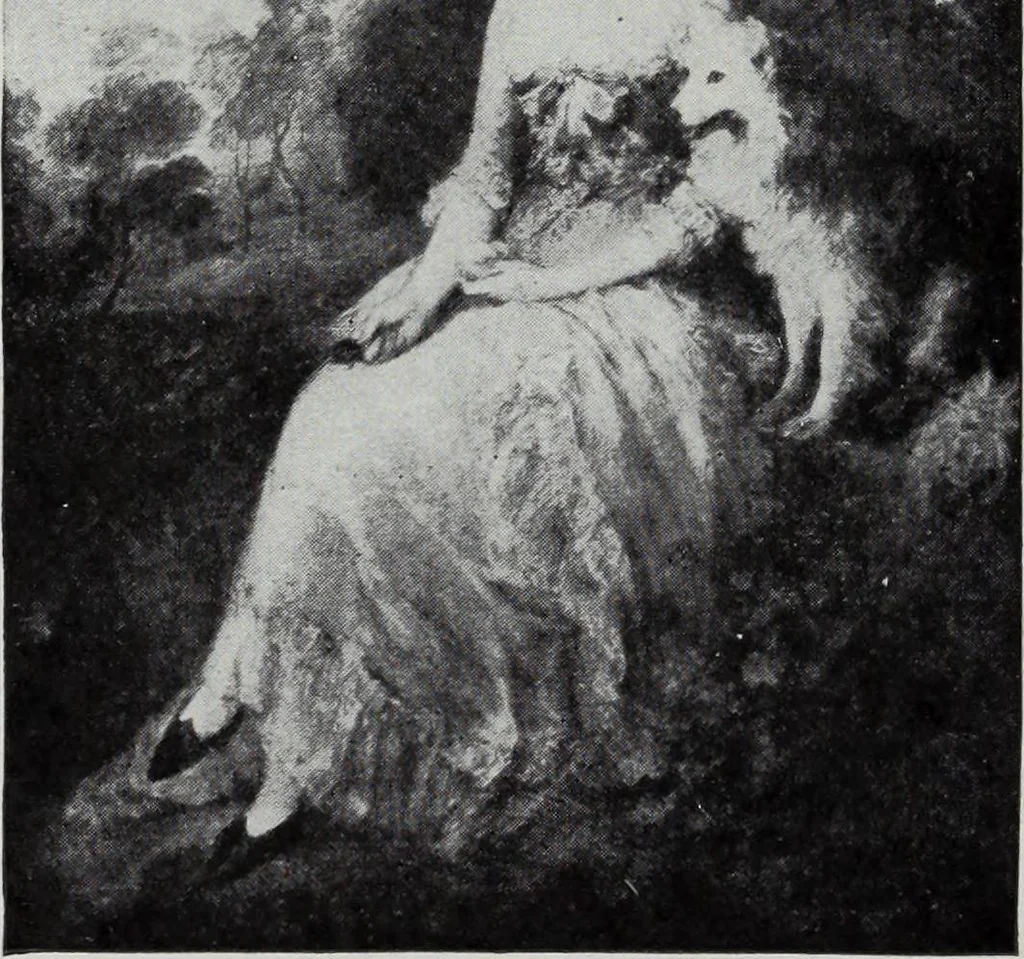 An illustration from Art in Great Britain and Ireland, 1909, leaf 217